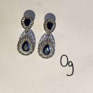 Silver and Blue Drop Gauges